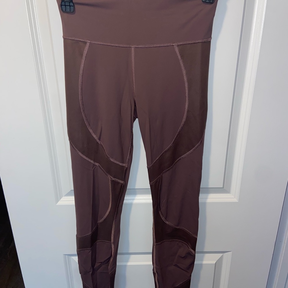 Lululemon Purpleish-Maroon High-Waisted Leggings